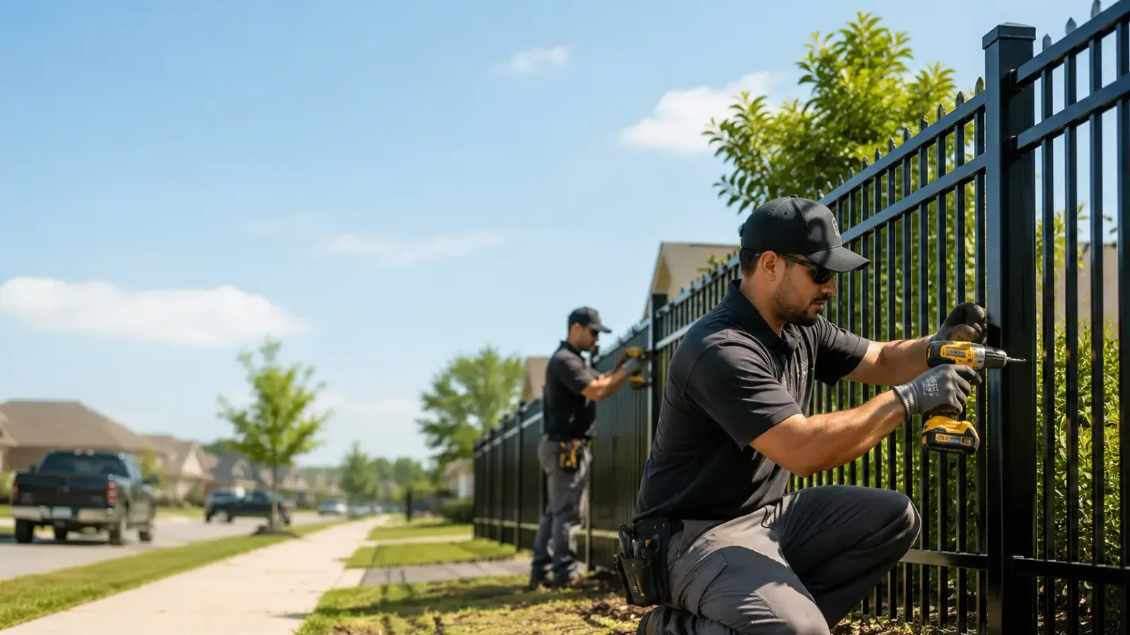 Metal Fence Installation in North Liberty, IN